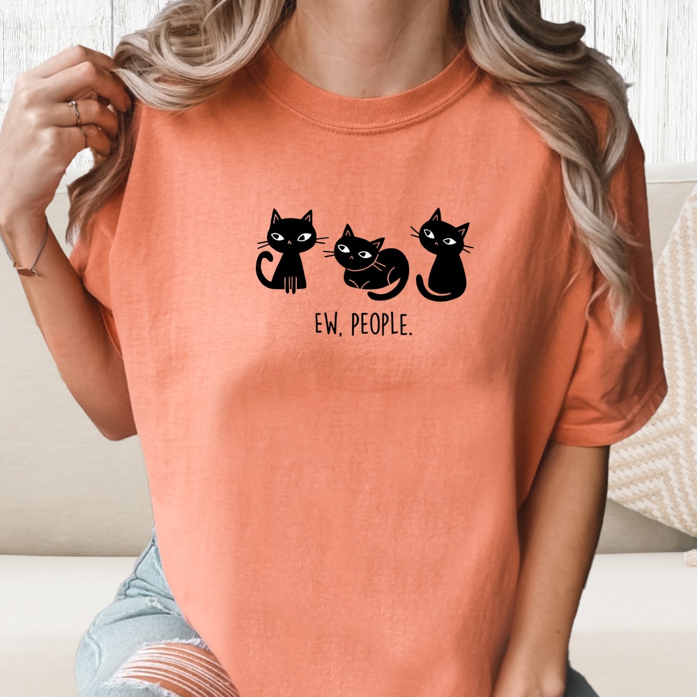 Comfort Colors Ew, People Vintage Washed Tee - Terracotta